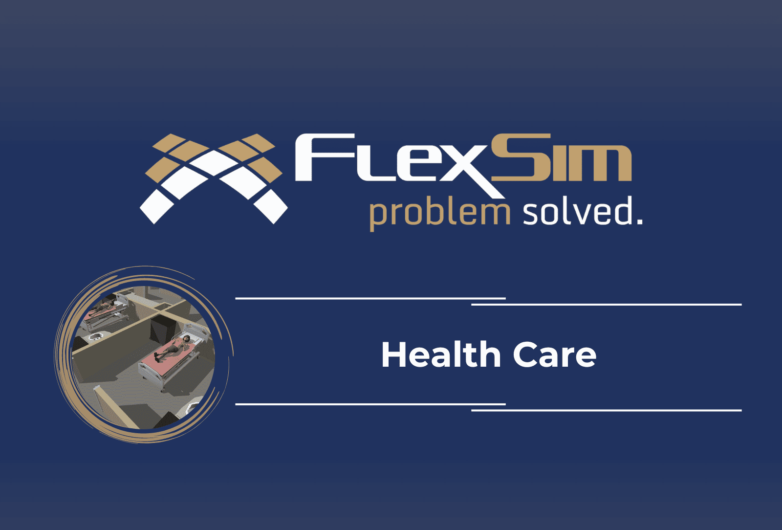 Sector salud FlexSim HC